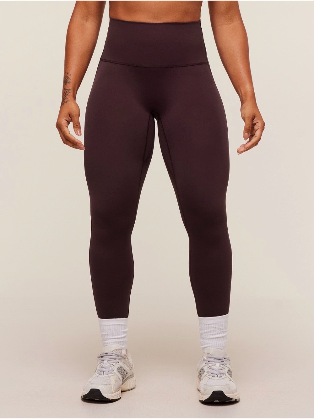 Gymshark legacy logo leggings Plum
